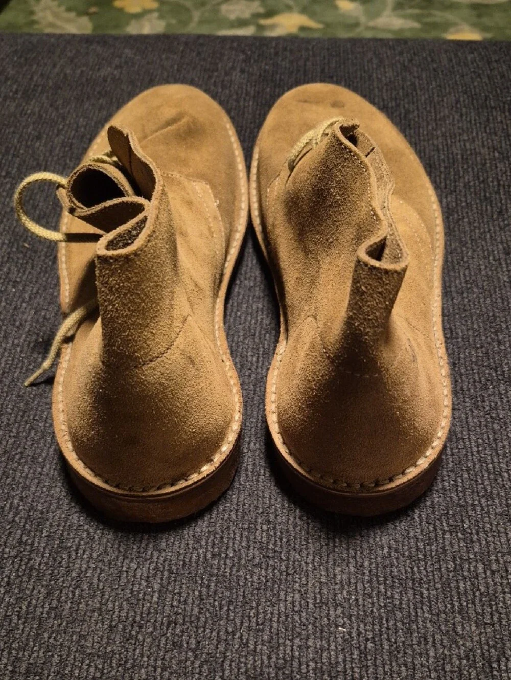 J. Crew Tan Suede Chukka Boots